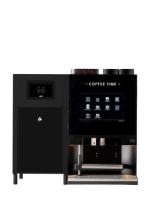 ETNA Dorado Espresso Compact Premium 10″ koffiemachine met de MilkBase-accessoire